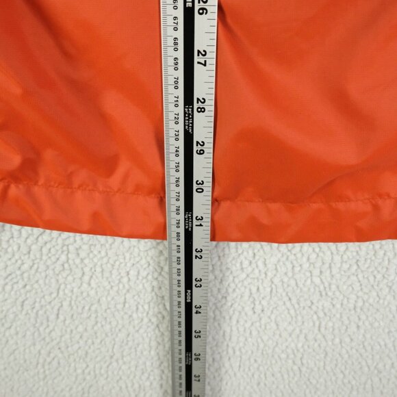 Novara Jacket Mens Large Orange Full Zip Cycling Rain Lightweight Full Zip - Picture 8 of 12